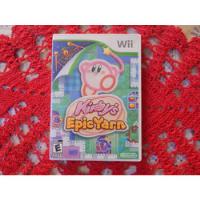 Kirby's Epic Yarn Wii Wiiu comprar usado  Brasil 