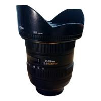 Usado, Objetiva Sigma 10-20mm F/3.5 Ex Dc Hsm Para Nikon comprar usado  Brasil 