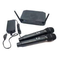 Kit Microfone Duplo Sem Fio Le Son Ls 916 + Receiver - Usado comprar usado  Brasil 