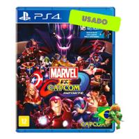 Marvel Vs Capcom Infinite Ps4 Mídia Física Br Com Cartas Col, usado comprar usado  Brasil 