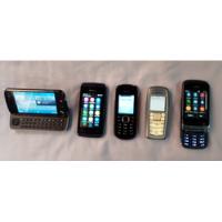 5 Celulares Orignais Nokia(3100+1661-2+asha305+c2-06+n97) comprar usado  Brasil 