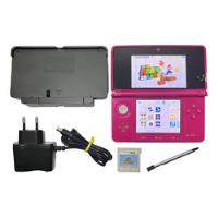 Nintendo 3ds Old Rosa Pink Completo Jogo Carregador Game comprar usado  Brasil 