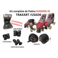 Kit Completo Patins Quad Traxart Original Numero 35 comprar usado  Brasil 
