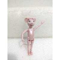 Miniatura Boneca Angelina Bailarina Rosa 8cm, usado comprar usado  Brasil 