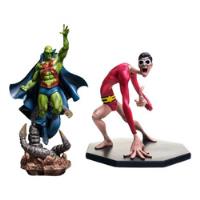 Estatua Plastic-man (regular) + Martian Manhunter 1/10 comprar usado  Brasil 