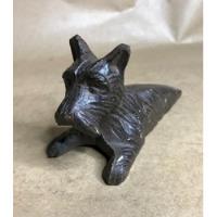 Escultura Cachorro Ferro Fundido Scottish Terrier  comprar usado  Brasil 