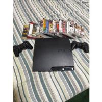 Playstation 3 Slim 500 Gb + 2 Controles + 15 Games Mídia Fisica comprar usado  Brasil 