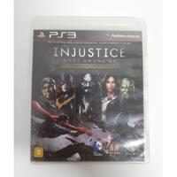 Injustice Gods Among Us Ultimate Edition Ps3 Físico Completo comprar usado  Brasil 