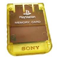 Memory Card Playstation One Amarelo Original Japan Usado comprar usado  Brasil 