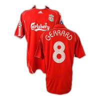 Camisa Oficial Liverpool 2006/2007 Gerrard Champions League comprar usado  Brasil 