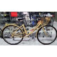 Usado, Bicicleta Caloi Ceci Aro 26 Série Dourada Cest Bike 3 Marcha comprar usado  Brasil 