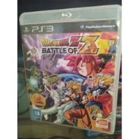 Dragon Ball Z Battle Of Z Ps3 Fisico comprar usado  Brasil 