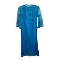 Usado, Vestido De Festa Rendado Azul - Tam G comprar usado  Brasil 