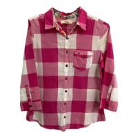 Camisa Xadrez Rosa Da Hollister - Tam M comprar usado  Brasil 