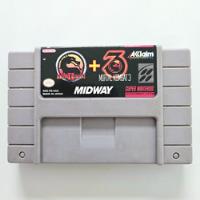 Mortal Kombat 2/3 Hack (paralelo) Super Nintendo Snes, usado comprar usado  Brasil 