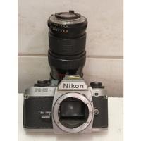 N°989 Câmera Nikon Fg20 C/teleobjetiva Vivitar P/decoração comprar usado  Brasil 