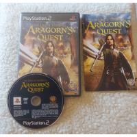 Aragorn S Quest The Lord Of The Rings Playstation 2 Ps2 Fís. comprar usado  Brasil 