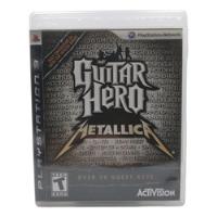 Game Guitar Hero Metálica Original Ps3 Mídia Física comprar usado  Brasil 