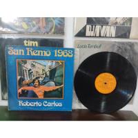 Usado, Lp - Roberto Carlos - San Remo 1968 - Cbs - Reedição 1977 comprar usado  Brasil 