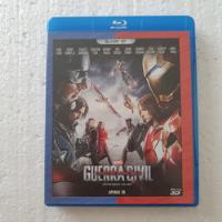 Dvd Blu Ray 3d Capitão América Guerra Civil - D0339 comprar usado  Brasil 