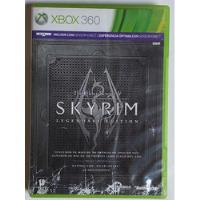 Jogo The Elder Scrolls V Skyrim Legendary Edition Xbox360 Cd comprar usado  Brasil 