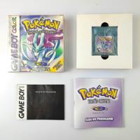 Pokemon Crystal Nintendo Game Boy Color Gbc Completo comprar usado  Brasil 