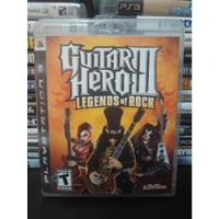 Jogo Guitar Hero 3 Legends Of Rock Ps3 comprar usado  Brasil 