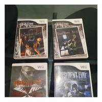 Usado, 4 Jogos Resident Evil Originais E Completos Para Wii comprar usado  Brasil 