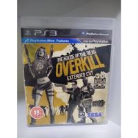 Ps3 The House Of The Dead Overkill Extended Cut (completo) comprar usado  Brasil 