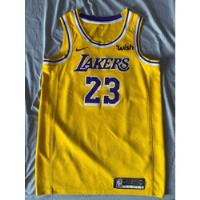 Camisa Lakers Lebron James #23 Amarela Oficial  comprar usado  Brasil 