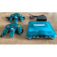 Nintendo 64 Clear Blue Japão (2 Controles E Expansion Pack) comprar usado  Brasil 