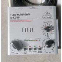 Pre Amplificador Behringer Tube Ultragain Mic200 127v comprar usado  Brasil 