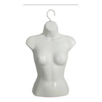 Cabide Manequim De Busto Feminino Em Plástico Branco, usado comprar usado  Brasil 