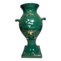 Jarro Tipo Ânfora Em Cerâmica Portuguesa Verde, usado comprar usado  Brasil 