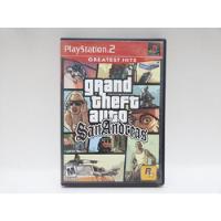 Gta Grand Theft Auto San Andreas Original Para Playstation 2 comprar usado  Brasil 