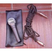 Microfone Shure Sm 58 Dinâmico Cinza-escuro comprar usado  Brasil 