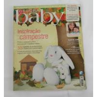 Revista Decora Baby Cestos, Baús, Tapete, Lembrancinha comprar usado  Brasil 