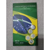 Álbum Moedas Plano Real Completo De 1994 A 2023 comprar usado  Brasil 