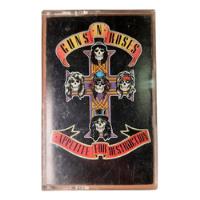 Usado,  Guns'n Roses Cassete Apepetite For Destuction Imp Usa 1987 comprar usado  Brasil 