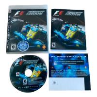 Jogo F1 Championship Edition - Ps3 Mídia Física Original comprar usado  Brasil 
