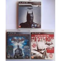 Batman Arkham Trilogia - Ps3 comprar usado  Brasil 