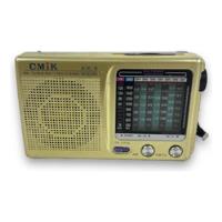 Rádio Portátil Cmik Kk9 Multi Band Receiver Dourado, usado comprar usado  Brasil 