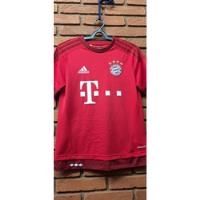 Camisa Infantil Bayern De Munique Vermelha adidas 2015 comprar usado  Brasil 