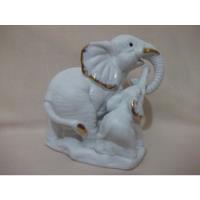 B. Antigo - Estatueta De Elefante Com Filhote Biskui Alemão comprar usado  Brasil 