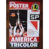São Paulo Libertadores 1992 Revista Poster Lance comprar usado  Brasil 
