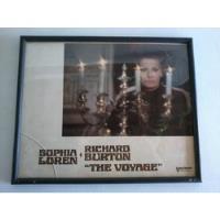 Quadro Sophia Lauren & Richard Burton - The Voyage (1974) comprar usado  Brasil 