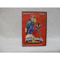 Dvd Power Rangers Samurai- Temporada 18- Volume 1 comprar usado  Brasil 