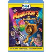Blu-ray 3d Original Madagascar 3 - Os Procurados (apenas 3d), usado comprar usado  Brasil 