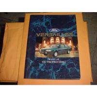 Manual Original Ford Versailles E Royale 92 1992 Em Branco comprar usado  Brasil 