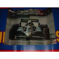 Poster Original Formula 1 Lotus Jps 150 Gp Ford Cosworth 82 comprar usado  Brasil 